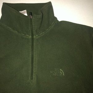 Green North Face Fleece